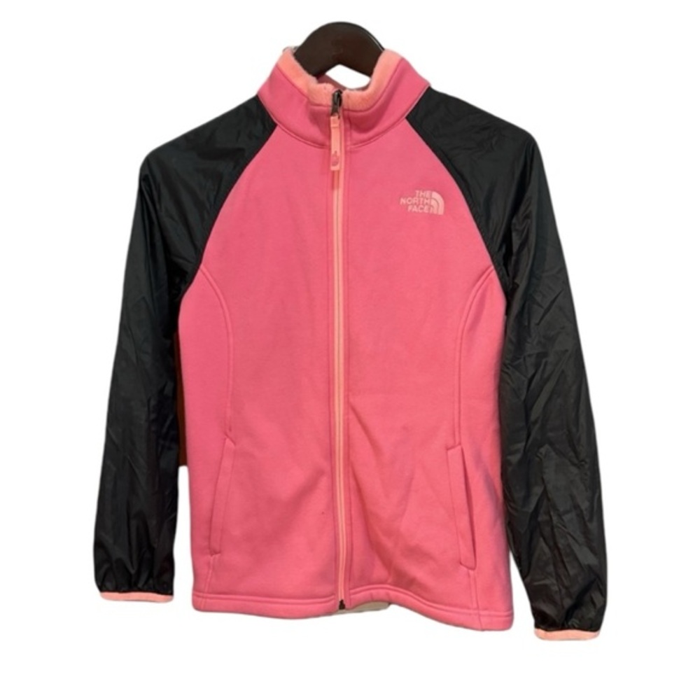 The North Face Women’s L Pink Full Zip Fleece Jacket GUC